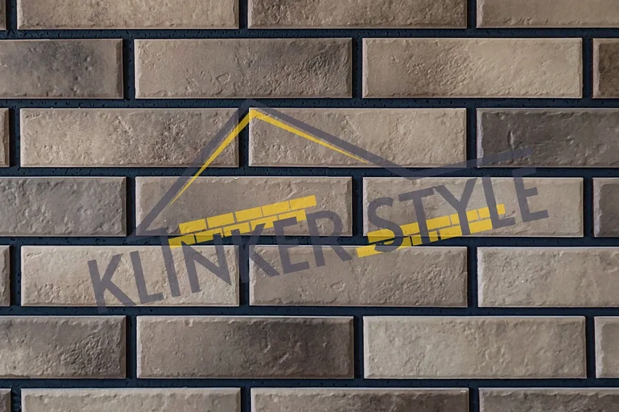 Клинкерная плитка для термопанелей Retro Brick Pepper