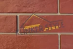 Клинкерная плитка для термопанелей Rot рельеф